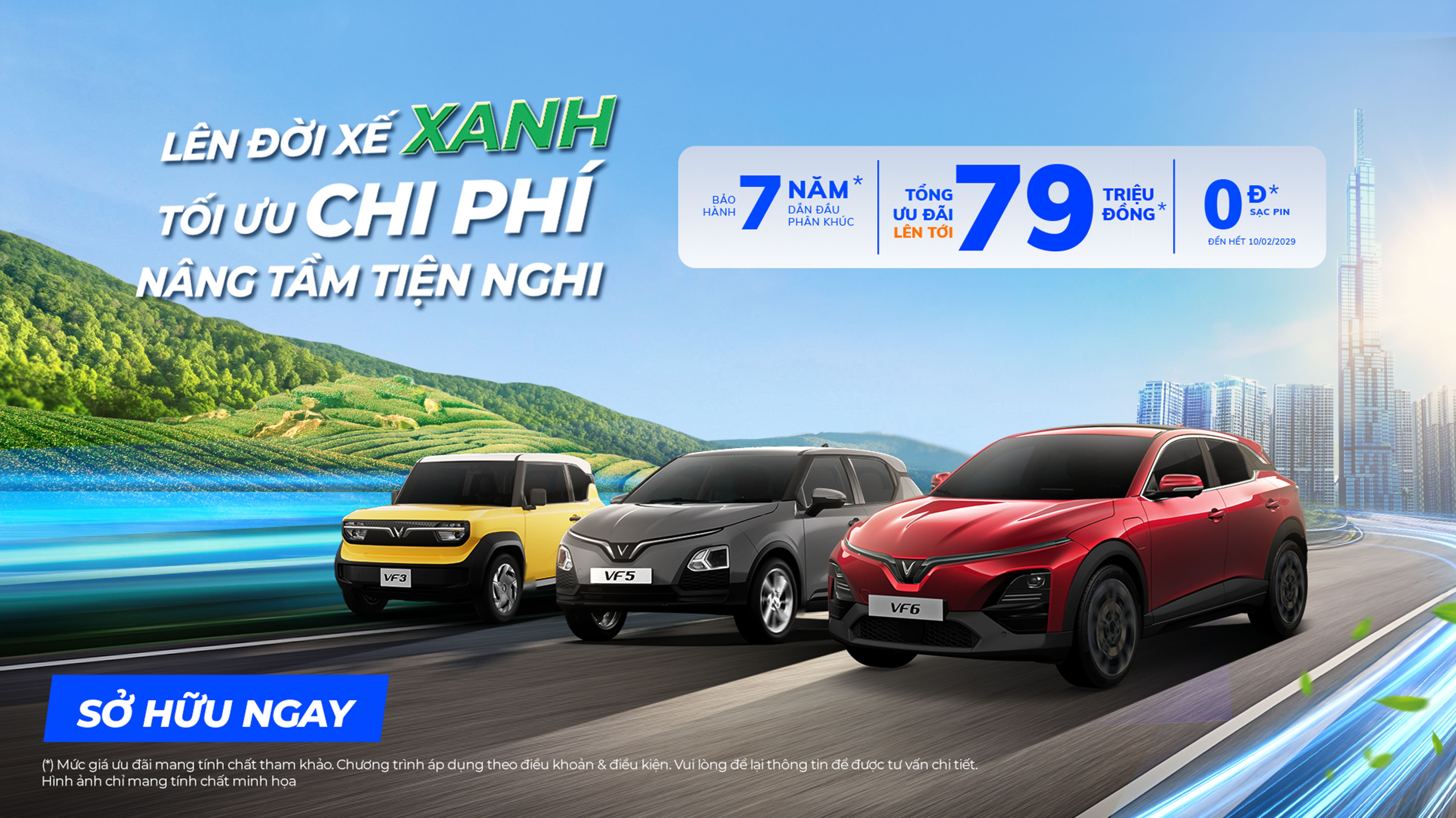 Lên đời xế xanh - Tối ưu chi phí - Nâng tầm tiện nghi